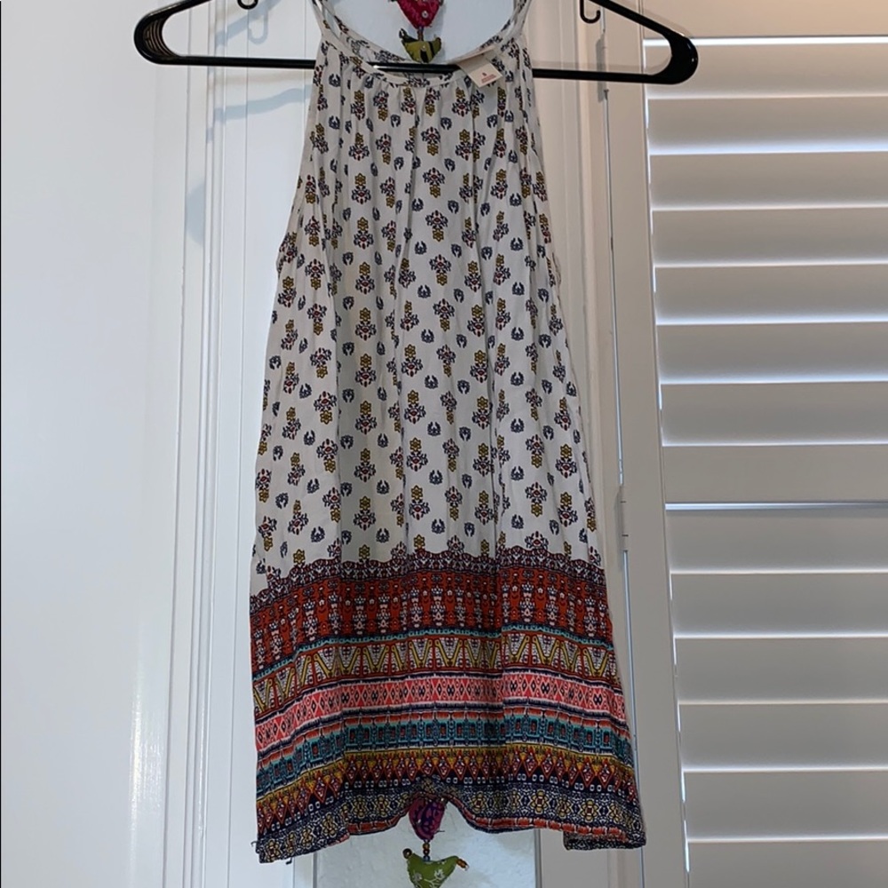 Patterned tank top size S